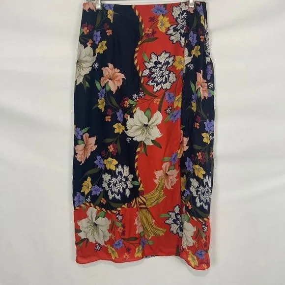 Kobi HalperinNWT Multi Floral Print Skirt