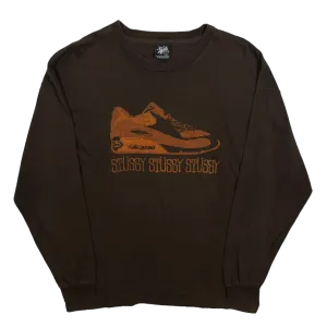 Longsleeve STUSSY Vintage Brown Air Max 1