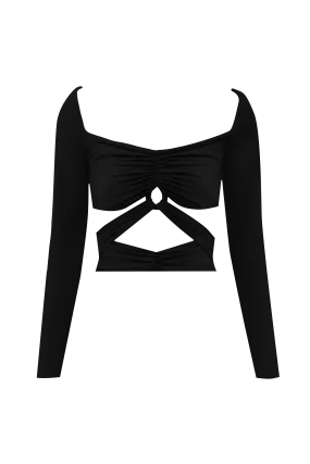 Maygel Coronel - Redmar Top - Black