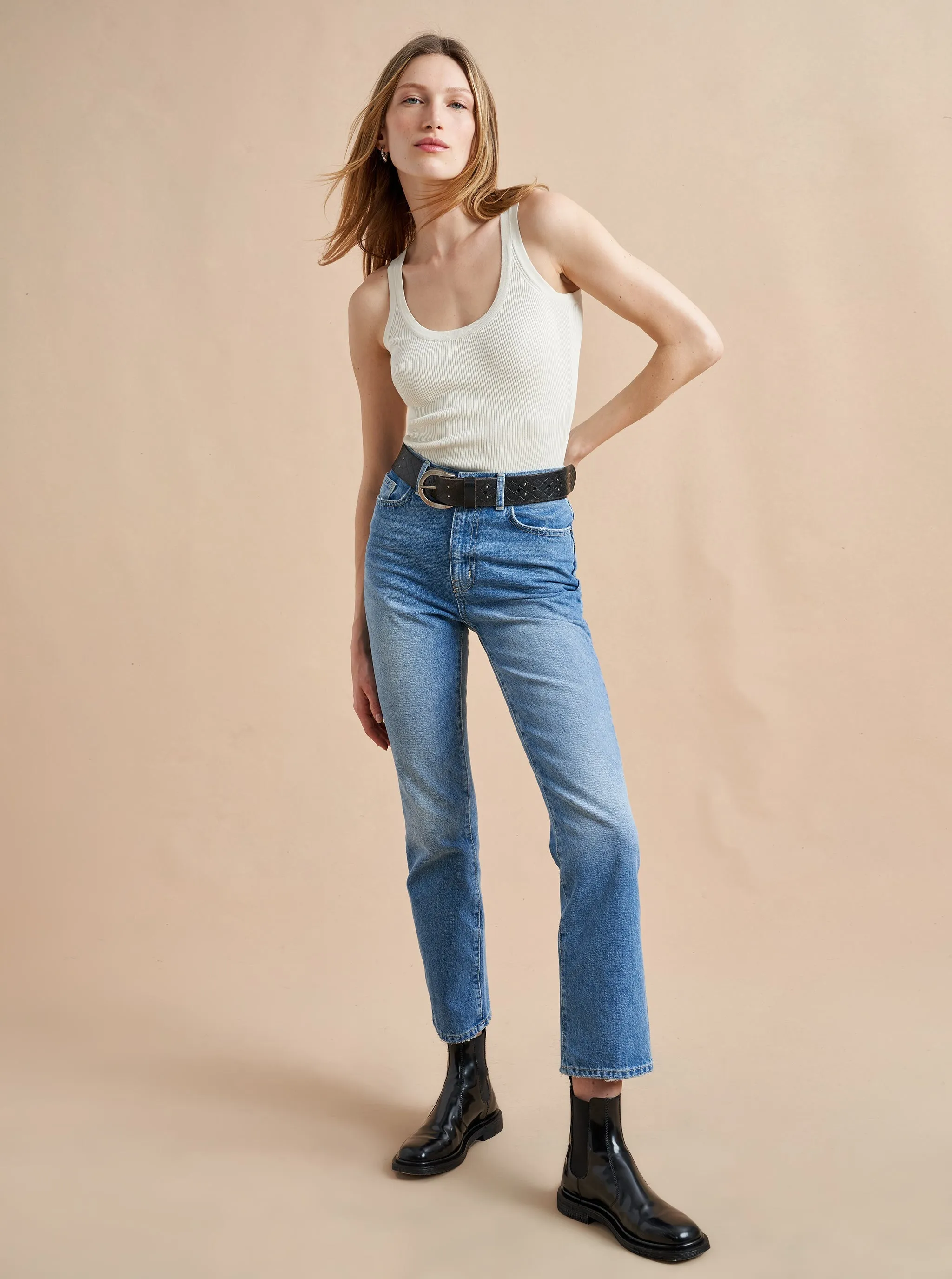 Molly High-Rise Straight Jean