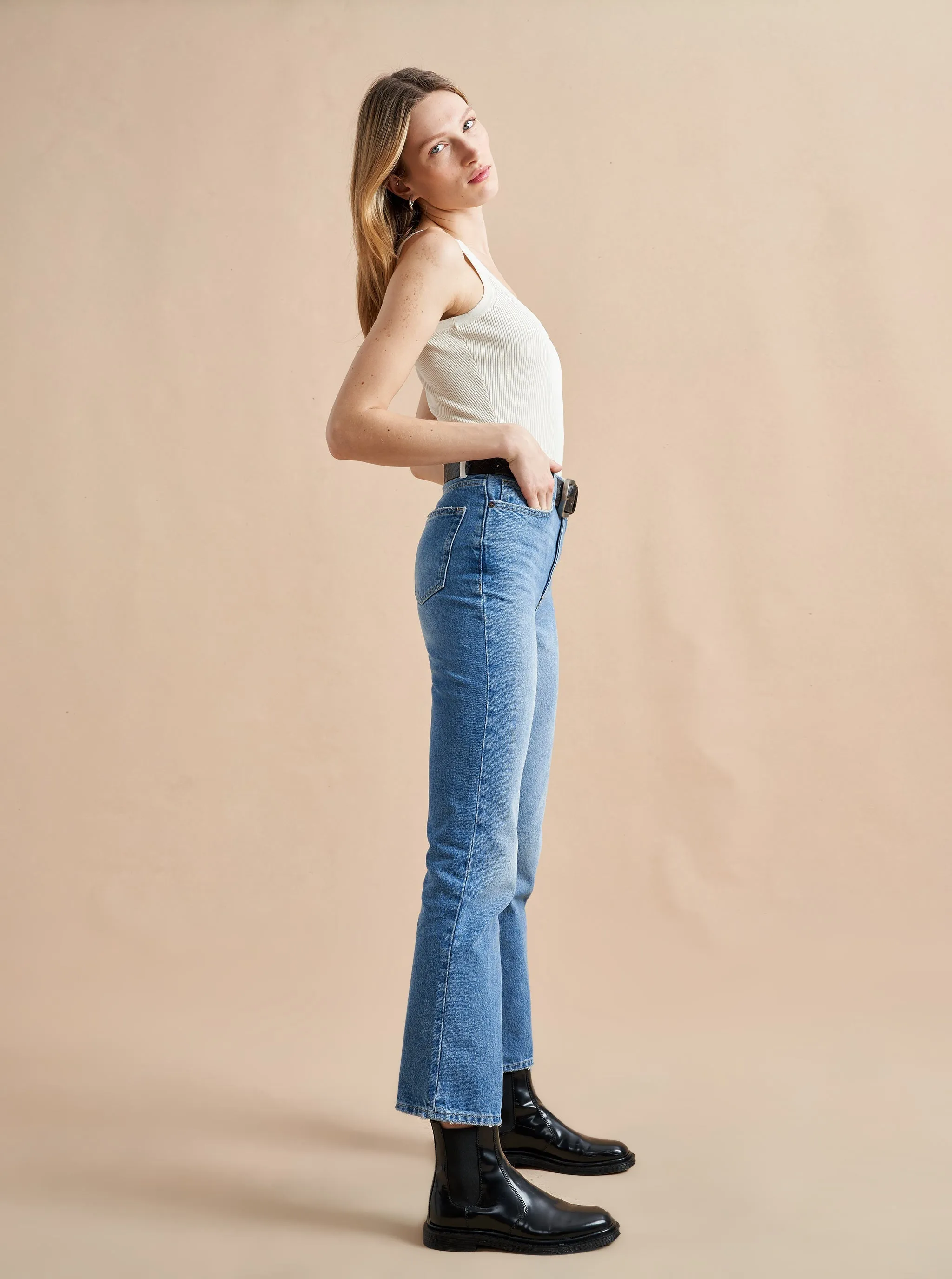 Molly High-Rise Straight Jean