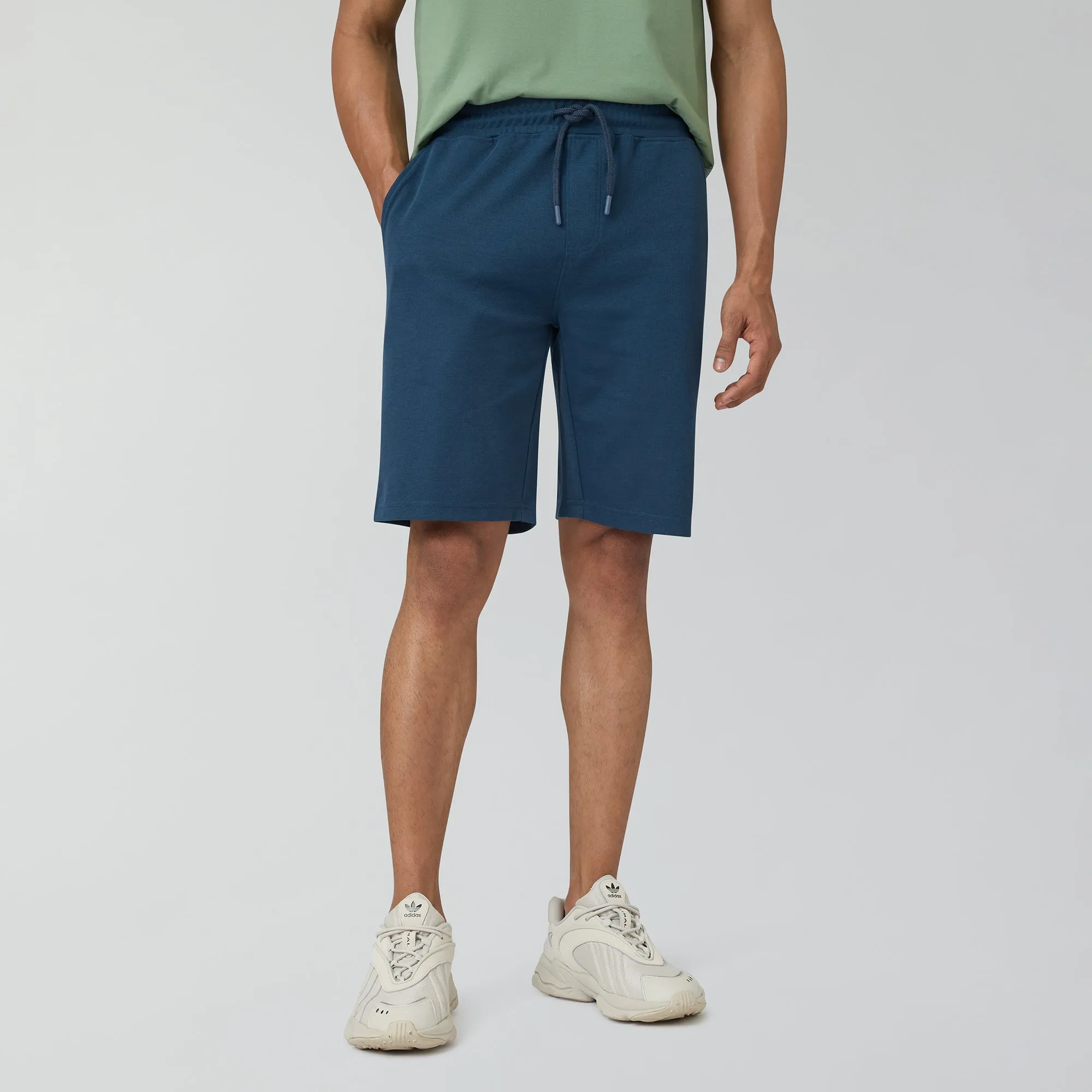 Nova Cotton Rich Shorts Oxford Blue