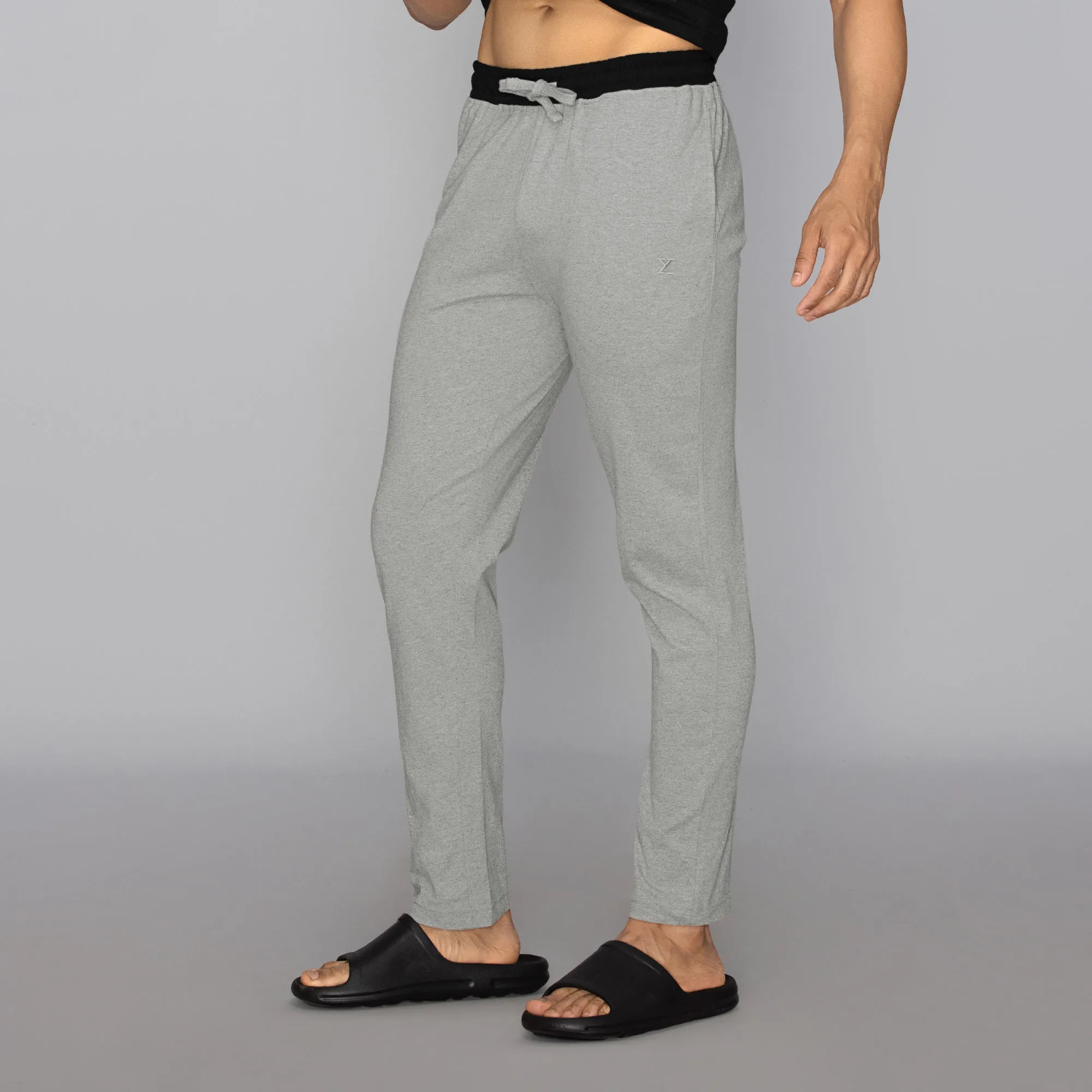 Nova Cotton Rich Track Pants Frost Grey