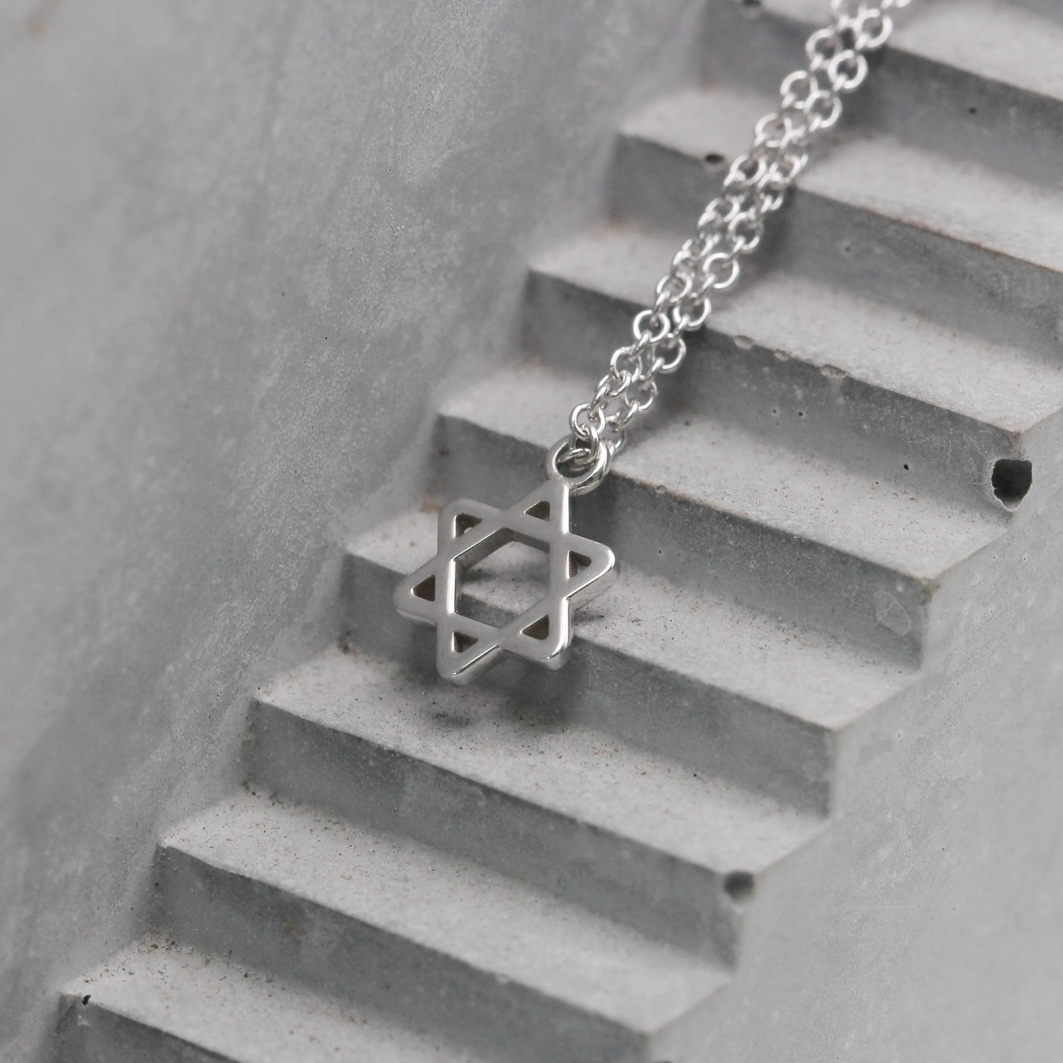 Nova Star Of David Gold Necklace