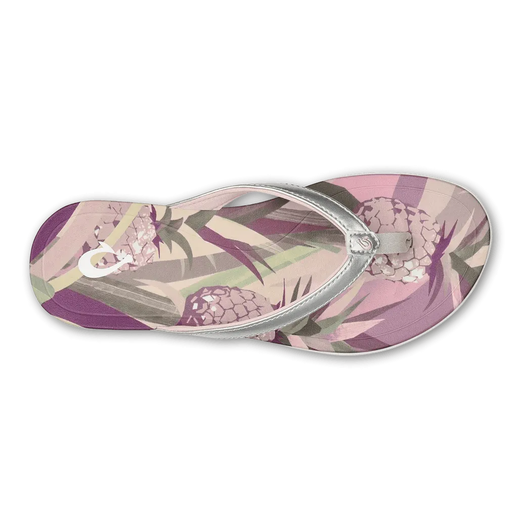 Olukai Women's Ho'opio Hau - Silver/Pineapple