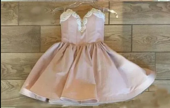 Pink Homecoming Dresses,  Prom Dresses Short, Nude Sweetheart Prom Dresses ER1076