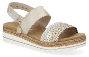 Remonte D0Q56-90 Womens Touch-Fastening Sandal