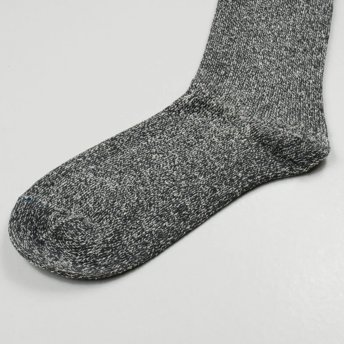 RoToTo - Doubleface Silk / Cotton Socks - Yellow / Gray