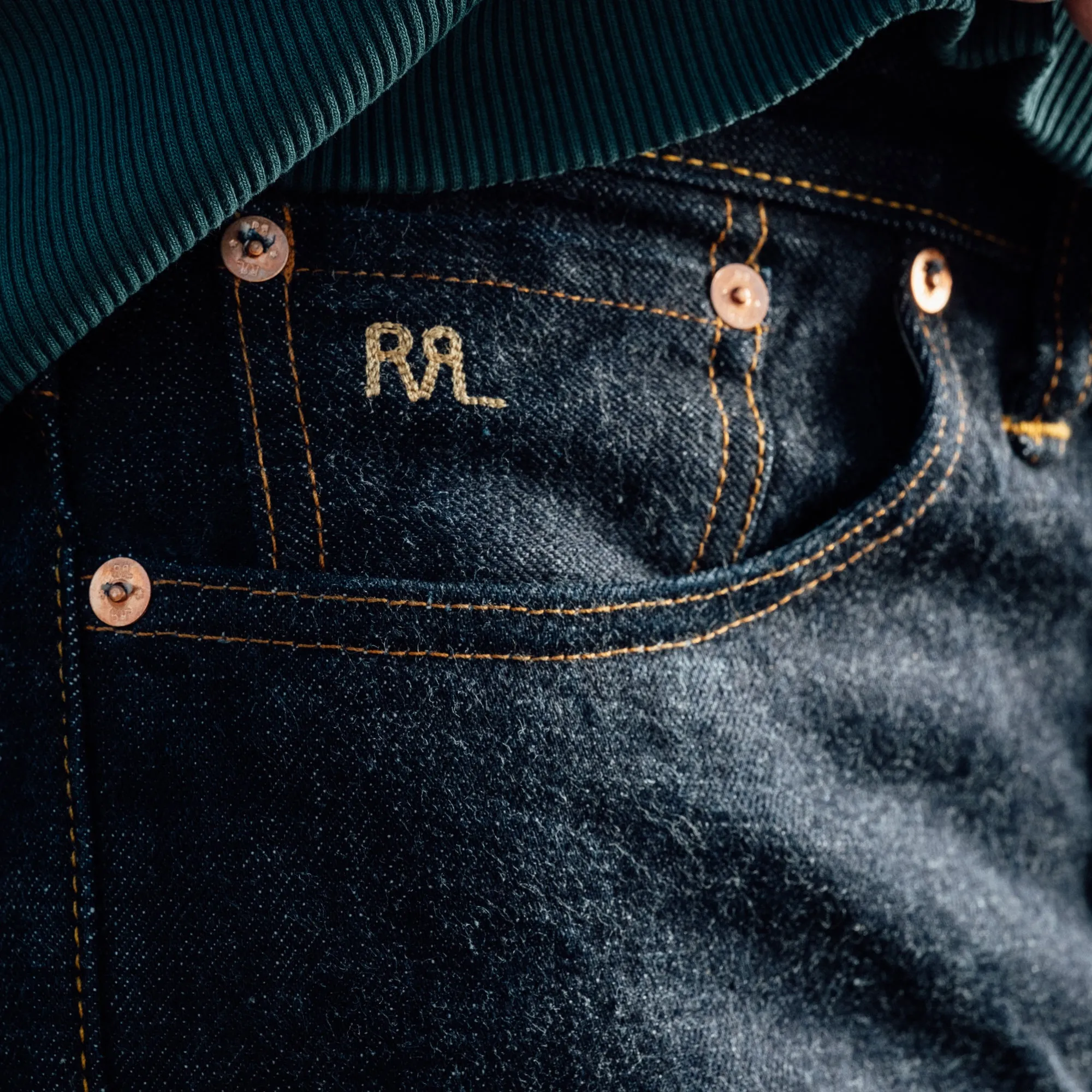 Vintage RRL 5-Pocket East West Selvedge Denim Jeans