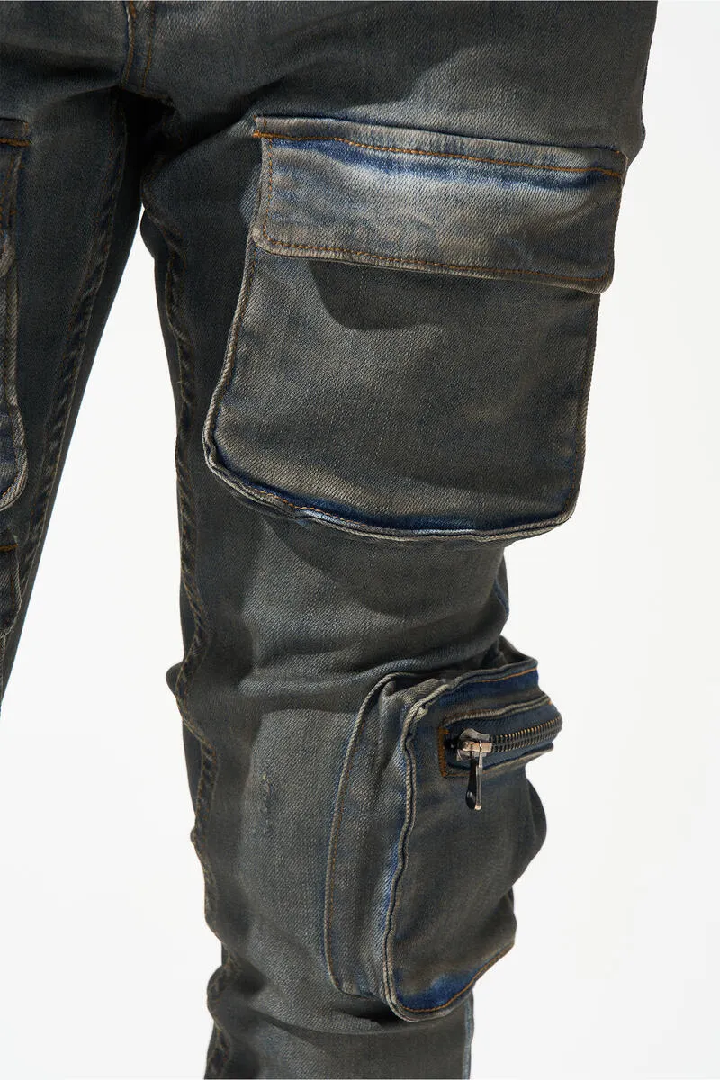 SERENEDE Wave Cargo Jeans (Cargo)