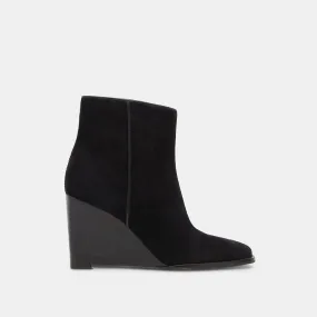 SUSANN BOOTIES ONYX SUEDE