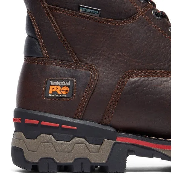 Timberland Pro Men's BoonDock 8 Comp Toe WP Work Boot -Brown- TB1A128P214