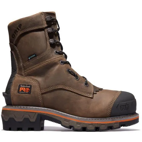 Timberland Pro Men's Boondock HD NT Logger Comp Toe WP Work Boot- TB0A29G9214