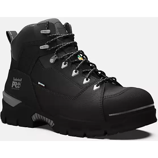 Timberland Pro Men's Endurance EV 6" Comp Toe WP Work Boot -Black- TB0A5YYF001