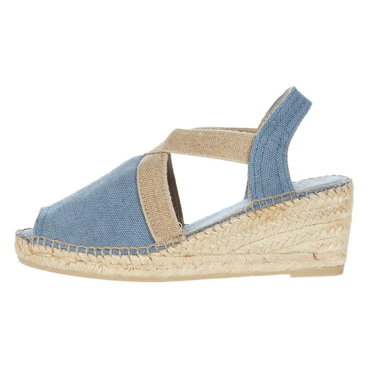 Toni Pons Women's Breda-V Blue Linen