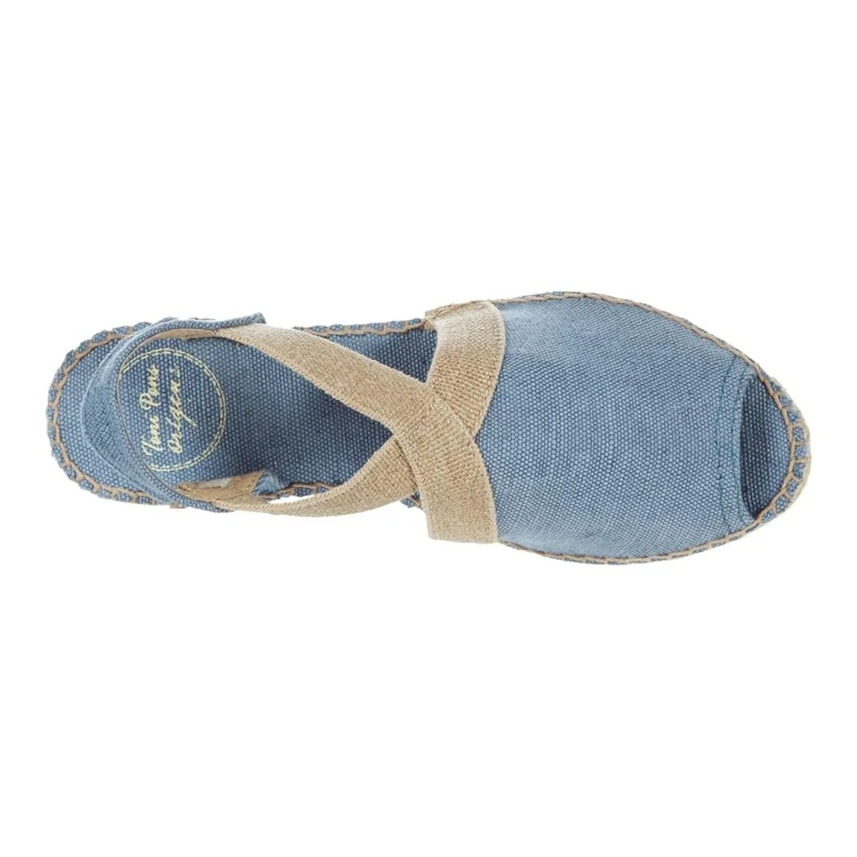 Toni Pons Women's Breda-V Blue Linen