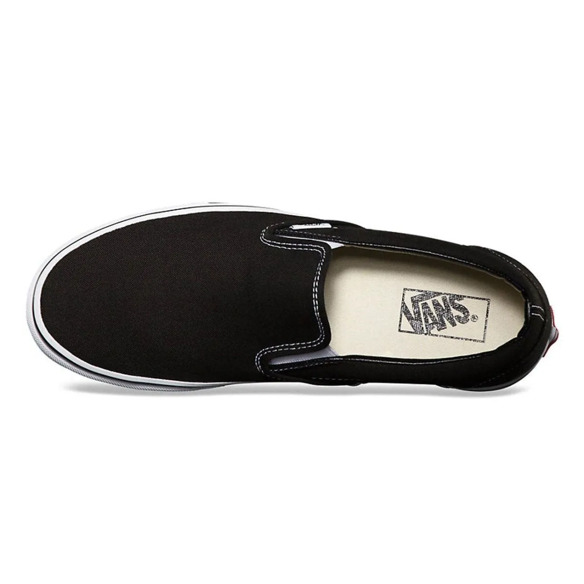 Vans Unisex Slip On Black/White