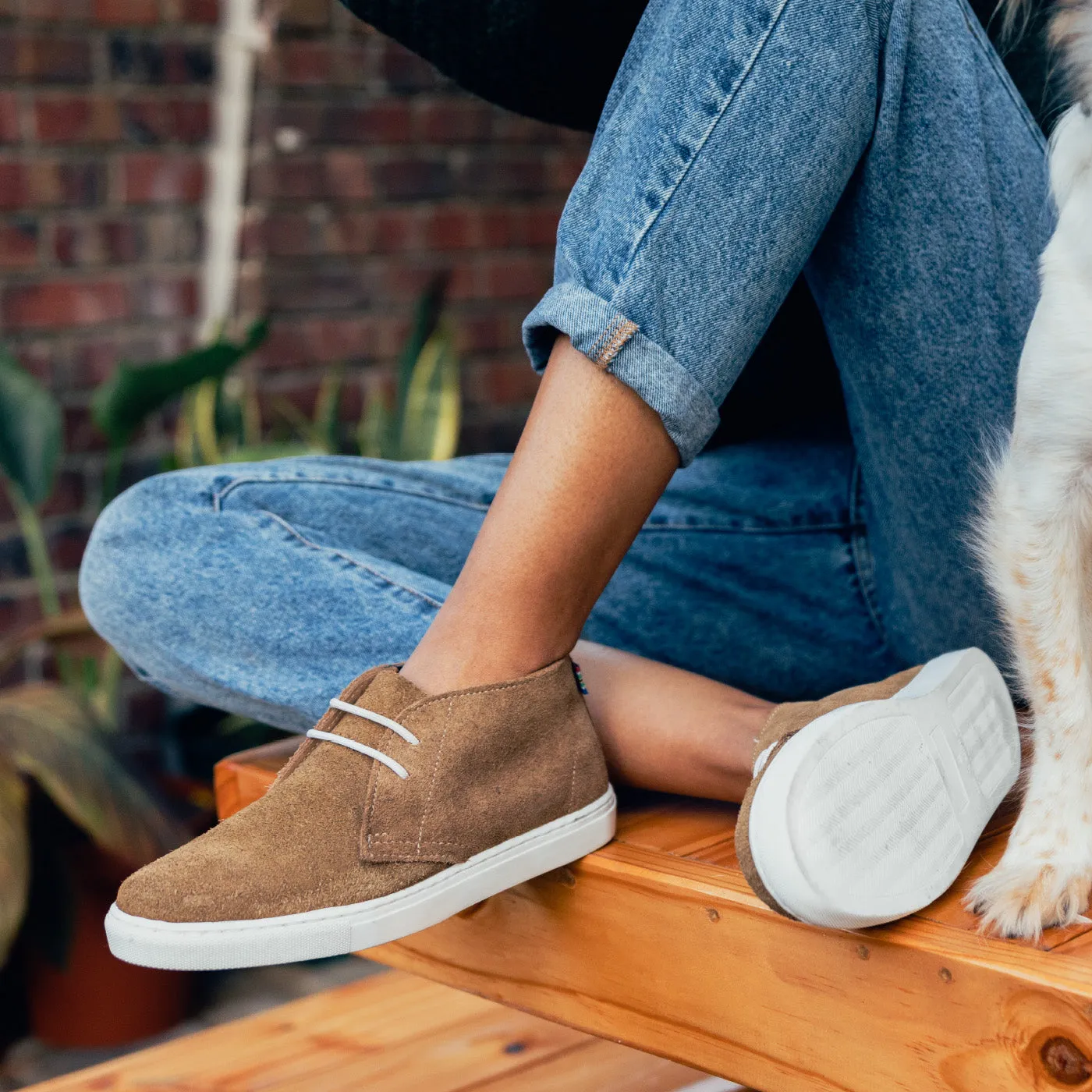 Veldskoen Pantsula Sneaker (White Sole - Leather Shoe)