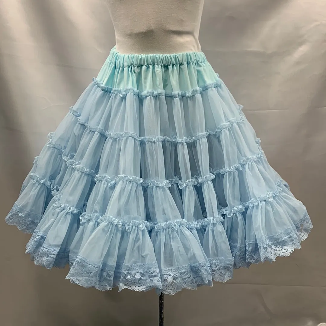 Vintage Square Dance Petticoats, Crinolines Organza Skirts