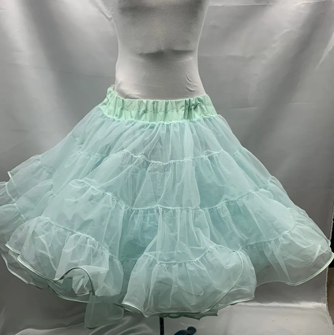 Vintage Square Dance Petticoats, Crinolines Organza Skirts