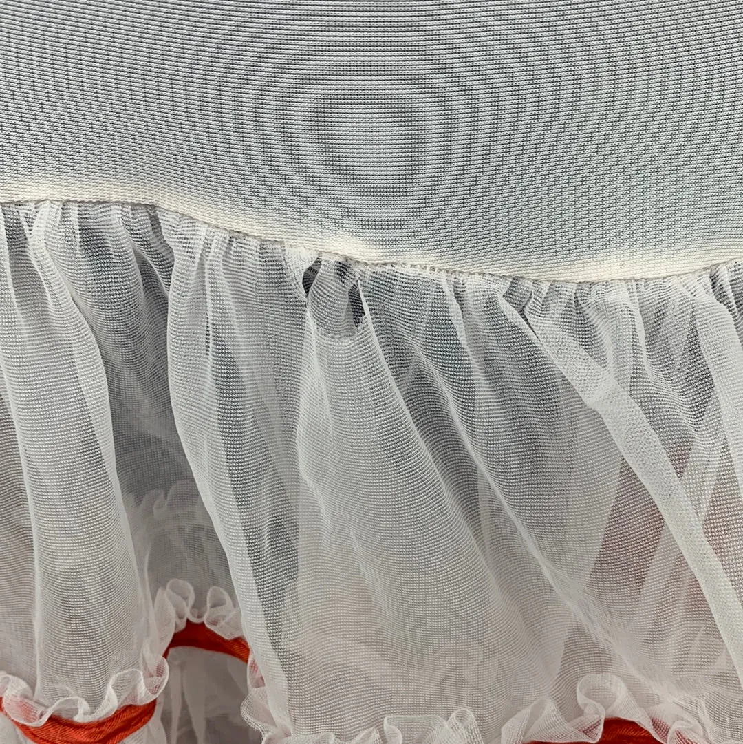 Vintage Square Dance Petticoats, Crinolines Organza Skirts