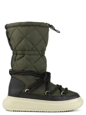 Women's Gravita Mid Boot - Black/Khaki