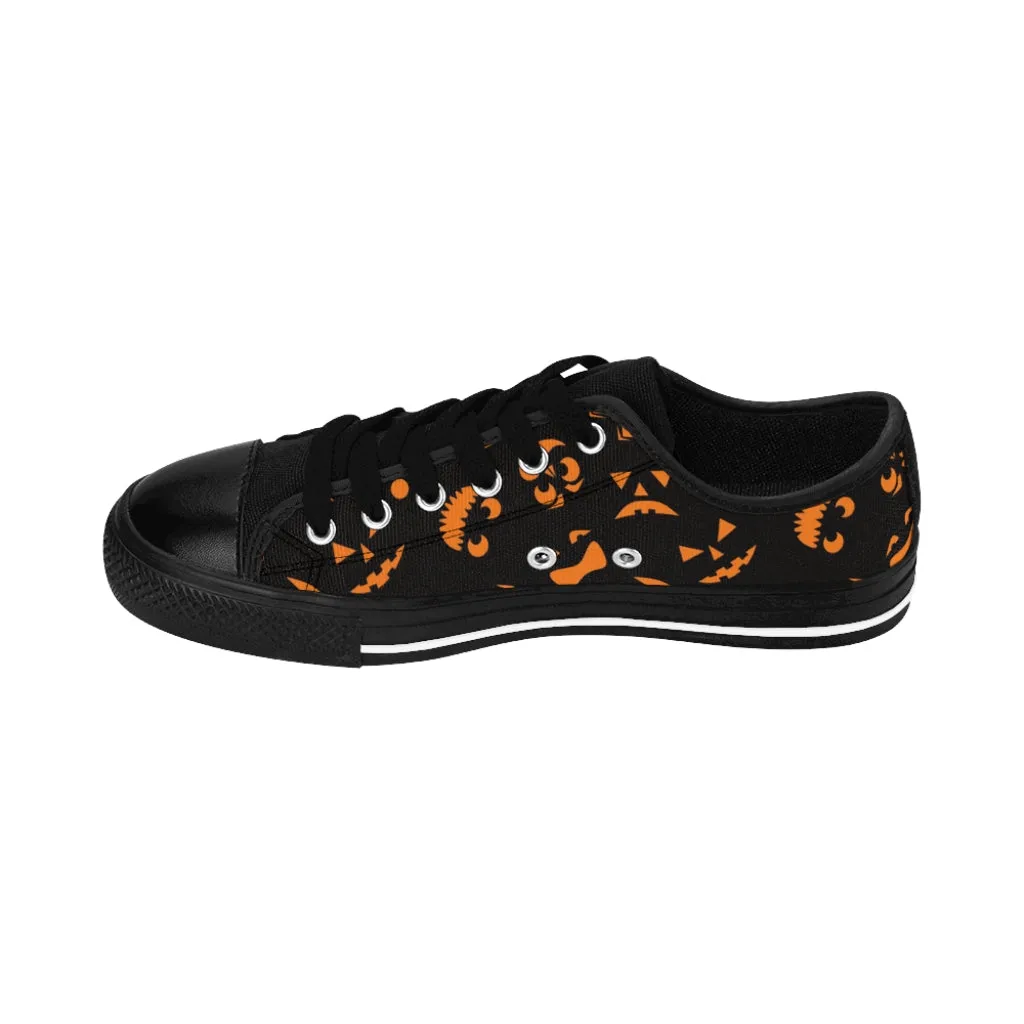 Women's Spooky Faces Lace-On Sneaker