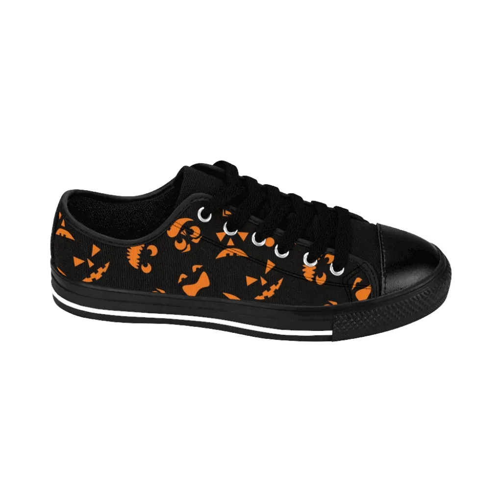 Women's Spooky Faces Lace-On Sneaker