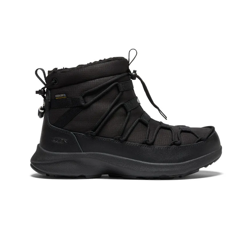 Women's UNEEK SNK II Waterproof Chukka | Triple Black/Black